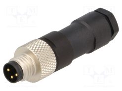 7000-08401-0000000_Σύνδεση: M8; αρσενικά; PIN: 3; ευθύς; για αγωγό; φύσα; 4A; IP67; 60V