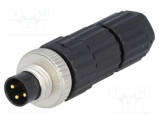 933406100 ELST 3008 V_Σύνδεση: M8; αρσενικά; PIN: 3; ευθύς; για αγωγό; φύσα; E; 4A; IP67; 60V