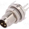 T4040034031-000_Σύνδεση: M8; αρσενικά; PIN: 3; θωρακισμένα; πρίζα; IP67; 60V; 2