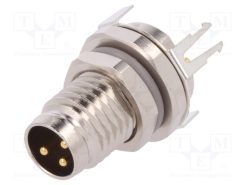 T4040034031-000_Σύνδεση: M8; αρσενικά; PIN: 3; θωρακισμένα; πρίζα; IP67; 60V; 2