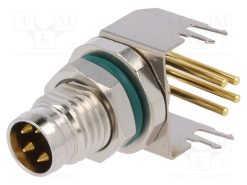 M8S-04PMMR-SF8001_Σύνδεση: M8; αρσενικά; PIN: 4; γωνιακός 90°; πρίζα; 4A; IP68; 30V