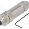 T4011019041-000_Σύνδεση: M8; αρσενικά; PIN: 4; ευθύς; θωρακισμένα; για αγωγό; φύσα