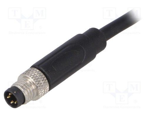 PXPPVC08FIM04ACL010PVC_Σύνδεση: M8; αρσενικά; PIN: 4; ευθύς; με προστατευτικό