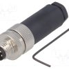 T4011008041-000_Σύνδεση: M8; αρσενικά; PIN: 4; ευθύς; χωρίς θωράκιση; για αγωγό