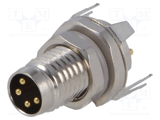 T4040034041-000_Σύνδεση: M8; αρσενικά; PIN: 4; θωρακισμένα; πρίζα; IP67; 30V; 2