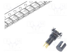 M8S-04PMMT-EE0001_Σύνδεση: M8; αρσενικά; PIN: 4; κάθετη; για PCB; πρίζα; 3A; 30V