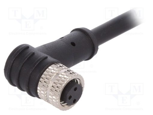 PXPPVC08RAF03ACL010PVC_Σύνδεση: M8; θηλυκά; PIN: 3; γωνιακοί; με προστατευτικό