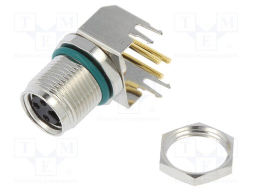 M8S-03PFFR-SF8001_Σύνδεση: M8; θηλυκά; PIN: 3; γωνιακός 90°; πρίζα; 4A; IP68; 60V