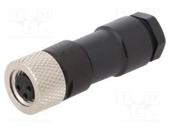 7000-08481-0000000_Σύνδεση: M8; θηλυκά; PIN: 3; ευθύς; για αγωγό; φύσα; 4A; IP67; 60V