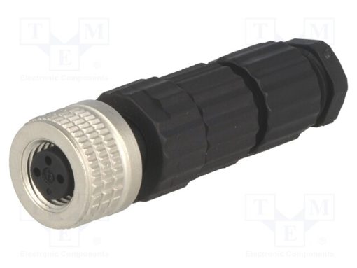 933366100 ELKA 3008 V_Σύνδεση: M8; θηλυκά; PIN: 3; ευθύς; για αγωγό; φύσα; E; 4A; IP67; 60V