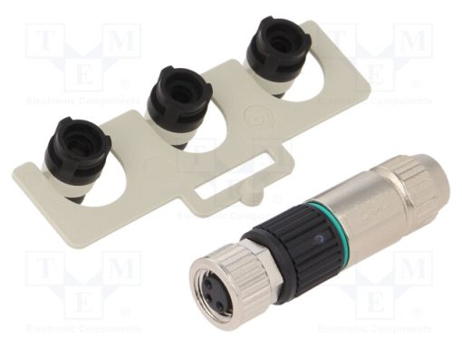 7000-08371-0000000_Σύνδεση: M8; θηλυκά; PIN: 3; ευθύς; για αγωγό; φύσα; Slimline; 4A