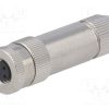 T4010019031-000_Σύνδεση: M8; θηλυκά; PIN: 3; ευθύς; θωρακισμένα; για αγωγό; φύσα