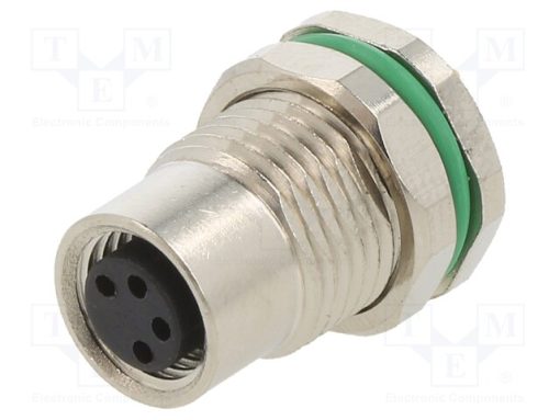 SP-M8A-04P-FF-SF7001-00Z(H)_Σύνδεση: M8; θηλυκά; PIN: 4; ευθύς; για πίνακα; πρίζα; 3A; IP65