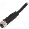 PXPPVC08FBF04ACL010PVC_Σύνδεση: M8; θηλυκά; PIN: 4; ευθύς; με προστατευτικό