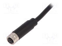 PXPPVC08FBF04ACL010PVC_Σύνδεση: M8; θηλυκά; PIN: 4; ευθύς; με προστατευτικό