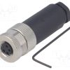 T4010008041-000_Σύνδεση: M8; θηλυκά; PIN: 4; ευθύς; χωρίς θωράκιση; για αγωγό; φύσα