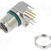 M8AS-05PFFR-SF8001_Σύνδεση: M8; θηλυκά; PIN: 5; γωνιακός 90°; για PCB; πρίζα; 1