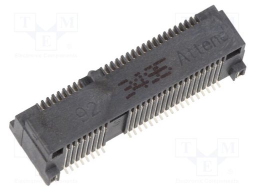 119A-92A00-R02_Σύνδεση: PCI Express mini; οριζόντια; SMT; Επίχρυση; PIN: 52; 0