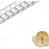 CONUFL001-SMD-T_Σύνδεση: U.FL (IPX/AMC); πρίζα; 50Ω; SMT; αρσενικά; 6GHz; -40÷90°C