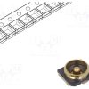 CONMHF4-SMD-G-T_Σύνδεση: U.FL (IPX/AMC); πρίζα; 50Ω; SMT; αρσενικά; 6GHz; -40÷90°C