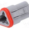 93445-2202_Σύνδεση: automotive; ML-XT; θηλυκά; φύσα; για αγωγό; PIN: 3; Γκρί