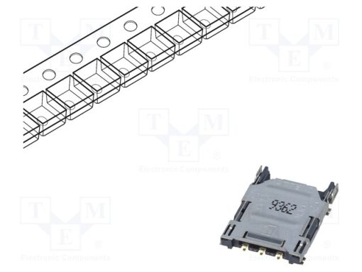 115V-AD00_Σύνδεση: για κάρτες; Nano SIM; SMT; PIN: 6