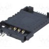 C707 10M006 000 2_Σύνδεση: για κάρτες; SIM; SMT; PIN: 6; 3mm; 100mΩ