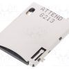 115A-BDA0-R01_Σύνδεση: για κάρτες; SIM; push-push; SMD; Επίχρυση; PIN: 10(8+2)