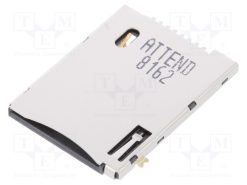 115A-ADA0-R02_Σύνδεση: για κάρτες; SIM; push-push; SMD; Επίχρυση; PIN: 6; 500mA