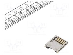 DM3BT-DSF-PEJS_Σύνδεση: για κάρτες; microSD; bottom board mount