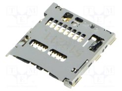 504528-0892_Σύνδεση: για κάρτες; microSD; χωρίς θυρίδα; SMT; Επίχρυση; PIN: 8