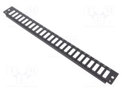 FB2402B_Σύνδεση: οπτικών ινών; patch panel; RACK; μαύρο; 19"