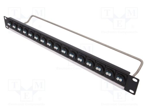 CP30179_Σύνδεση: οπτικών ινών; patch panel; Βιδωτά; Αριθμός θυρίδων: 16