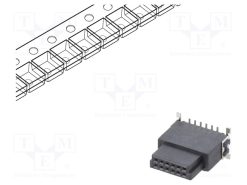 ESMC-F-12-SGS-SMT-C-PP-T/R_Σύνδεση: πλακέτα-πλακέτα; θηλυκά; PIN: 12; 1