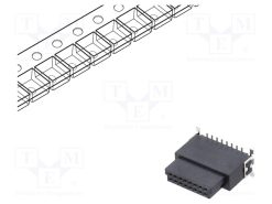 ESMC-F-16-SGS-SMT-C-PP-T/R_Σύνδεση: πλακέτα-πλακέτα; θηλυκά; PIN: 16; 1