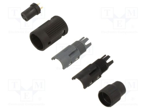 99 0972 100 02_Σύνδεση: στρογγυλό; 710; 125V; PIN: 2; φύσα; θηλυκά; κόλληση; 4A; IP40