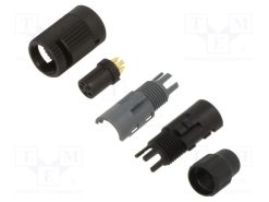 99 0996 102 05_Σύνδεση: στρογγυλό; 710; 125V; PIN: 5; φύσα; θηλυκά; κόλληση; 3A; IP40