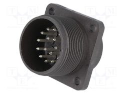 933063100 CM 02 E 20-29 P_Σύνδεση: στρογγυλό; πρίζα; CM; IP67; PIN: 17; Κάλυψη: Επάργυρη; 4A