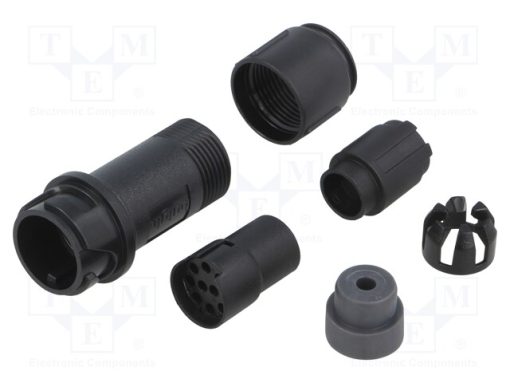 PXP4011/10S/3540_Σύνδεση: στρογγυλό; φύσα; θηλυκά; PIN: 10; χωρίς επαφές; για αγωγό