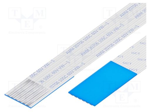 10-06-D-0050-C-4-08-4-T_Ταινία FFC; Αγωγοί: 6; Β.ταινίας: 1mm; L: 50mm; 60V; 1A