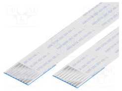 10-09-A-0101-C-4-08-4-T_Ταινία FFC; Αγωγοί: 9; Β.ταινίας: 1mm; επαφές από την ίδια πλευρά