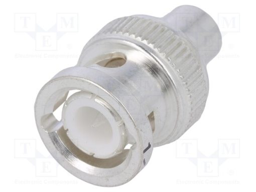 1-1337463-0_Τερματικό; BNC; 50Ω; PTFE; Επάργυρη