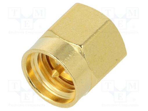 132360_Τερματικό; SMA; αρσενικά; ευθύς; 50Ω; PTFE; Επίχρυση