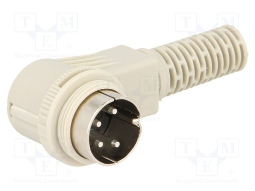 932907117 MAWI 4100_Φύσα; DIN; αρσενικά; PIN: 4; Διάγραμμα: 216°; γωνιακός 90°; κόλληση