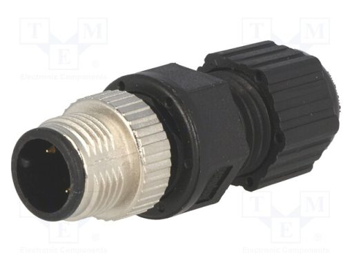 M12A-03BMMA-SL8001_Φύσα; M12; PIN: 3; αρσενικά; κωδικός Α-DeviceNet / CANopen; IP68