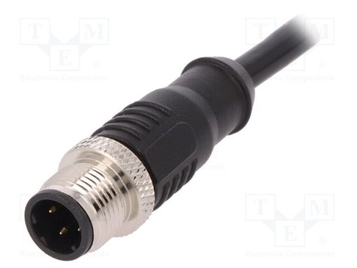 PXPPVC12FIM04DCL010PVC_Φύσα; M12; PIN: 4; αρσενικά; κωδικός D-Ethernet; IP67; 250V; 4A; 1m