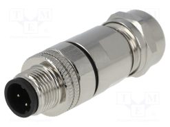 PASH-M12D-04P-MM-SL7002-00A(H)_Φύσα; M12; PIN: 4; αρσενικά; κωδικός D-Ethernet; για αγωγό; κόλληση