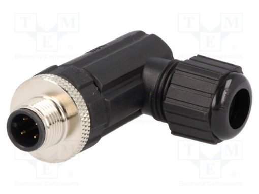 M12A-04BMMB-SR7001_Φύσα; M12; PIN: 4; αρσενικά; κωδικός Α-DeviceNet / CANopen; IP67