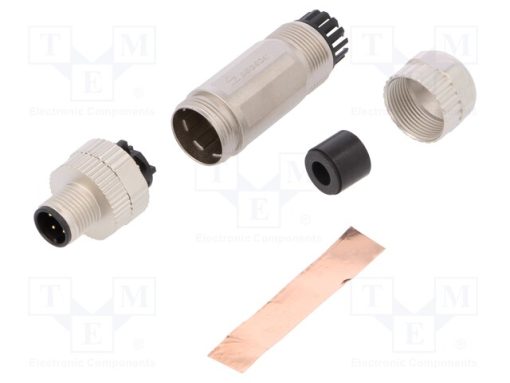 PBSH-M12A-04P-MM-SL7001-00Z(H)_Φύσα; M12; PIN: 4; αρσενικά; κωδικός Α-DeviceNet / CANopen; IP67