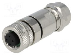 PASH-M12A-04P-FF-SL7002-00A(H)_Φύσα; M12; PIN: 4; θηλυκά; κωδικός Α-DeviceNet / CANopen; κόλληση